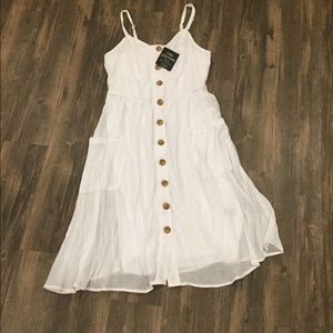 NWT Button Dress